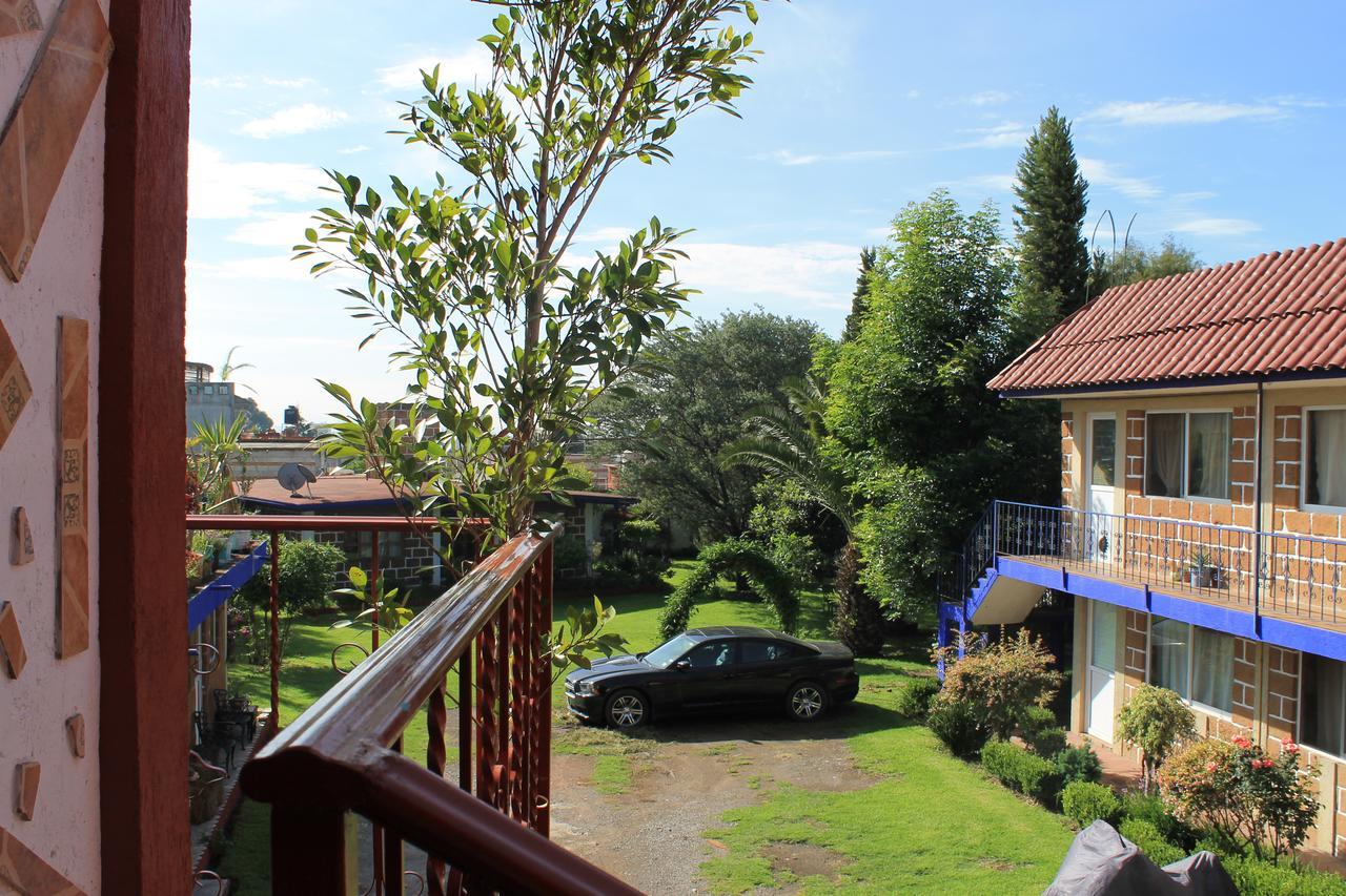 Hotel Las Fumarolas De Don Goyo Cholula Zewnętrze zdjęcie