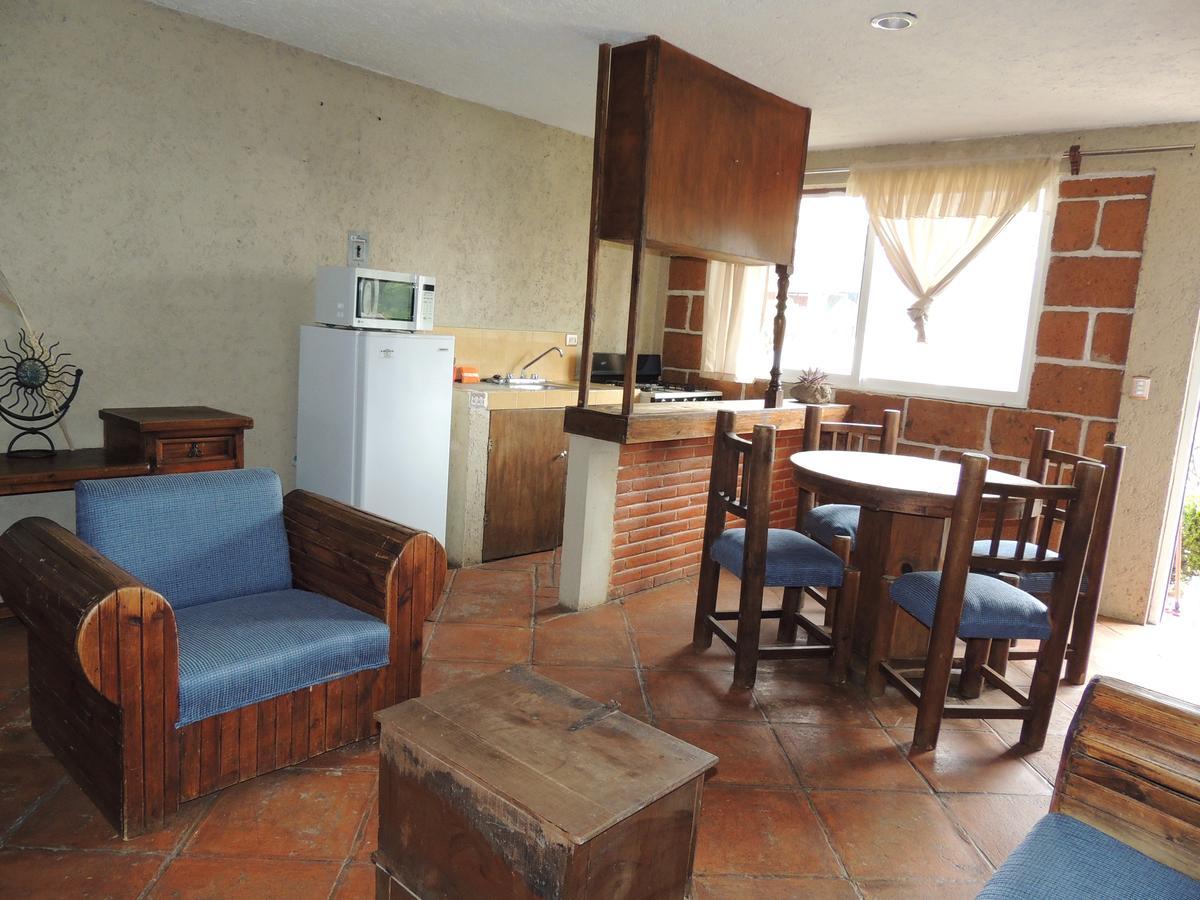 Hotel Las Fumarolas De Don Goyo Cholula Zewnętrze zdjęcie