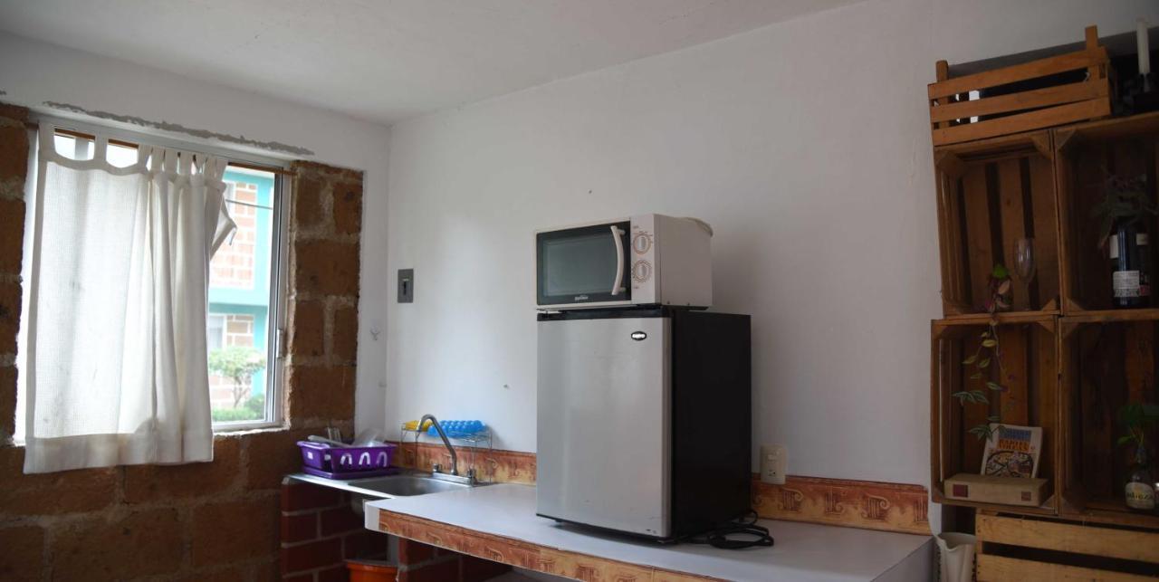 Hotel Las Fumarolas De Don Goyo Cholula Zewnętrze zdjęcie